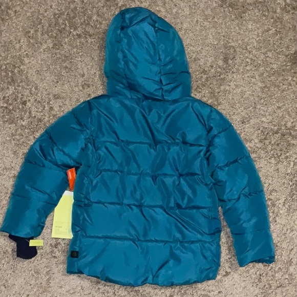 All in motion Kids Puffer Jckt, Sz XS (4/5), Blue - Picture 2 of 13